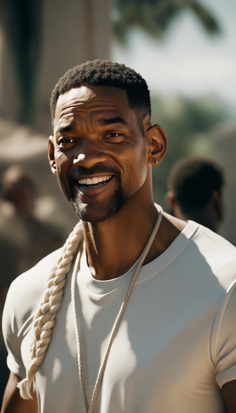 Capoeirista Portrait Rendered in Unreal Engine