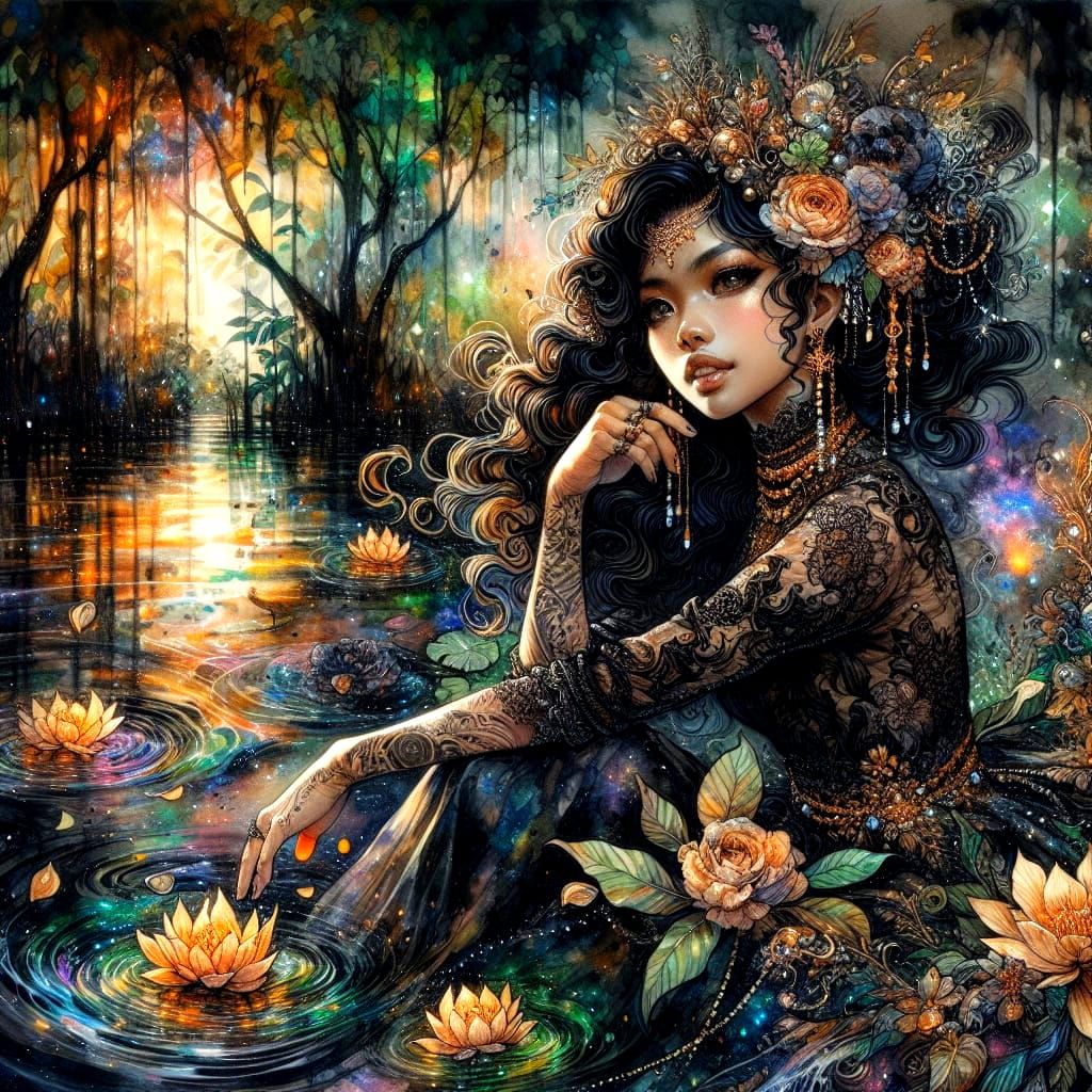Enchanted Mangrove Goddess