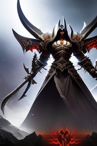 Diablo III: Reaper of Souls Fan Art in 3D
