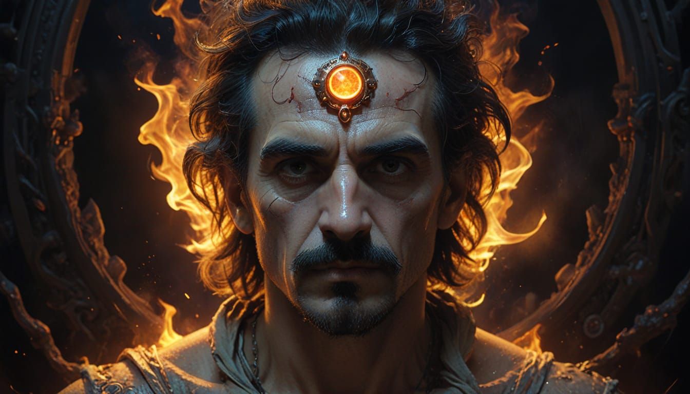 Blazing Casino Concert in Hyperrealistic Style