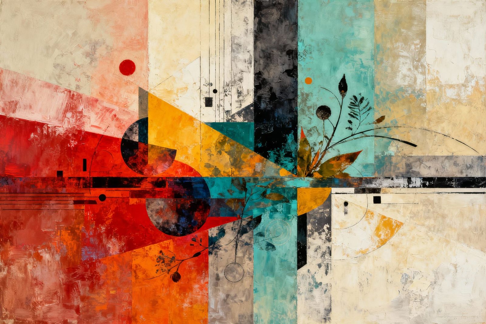 AI Generated Fusion Composition Art