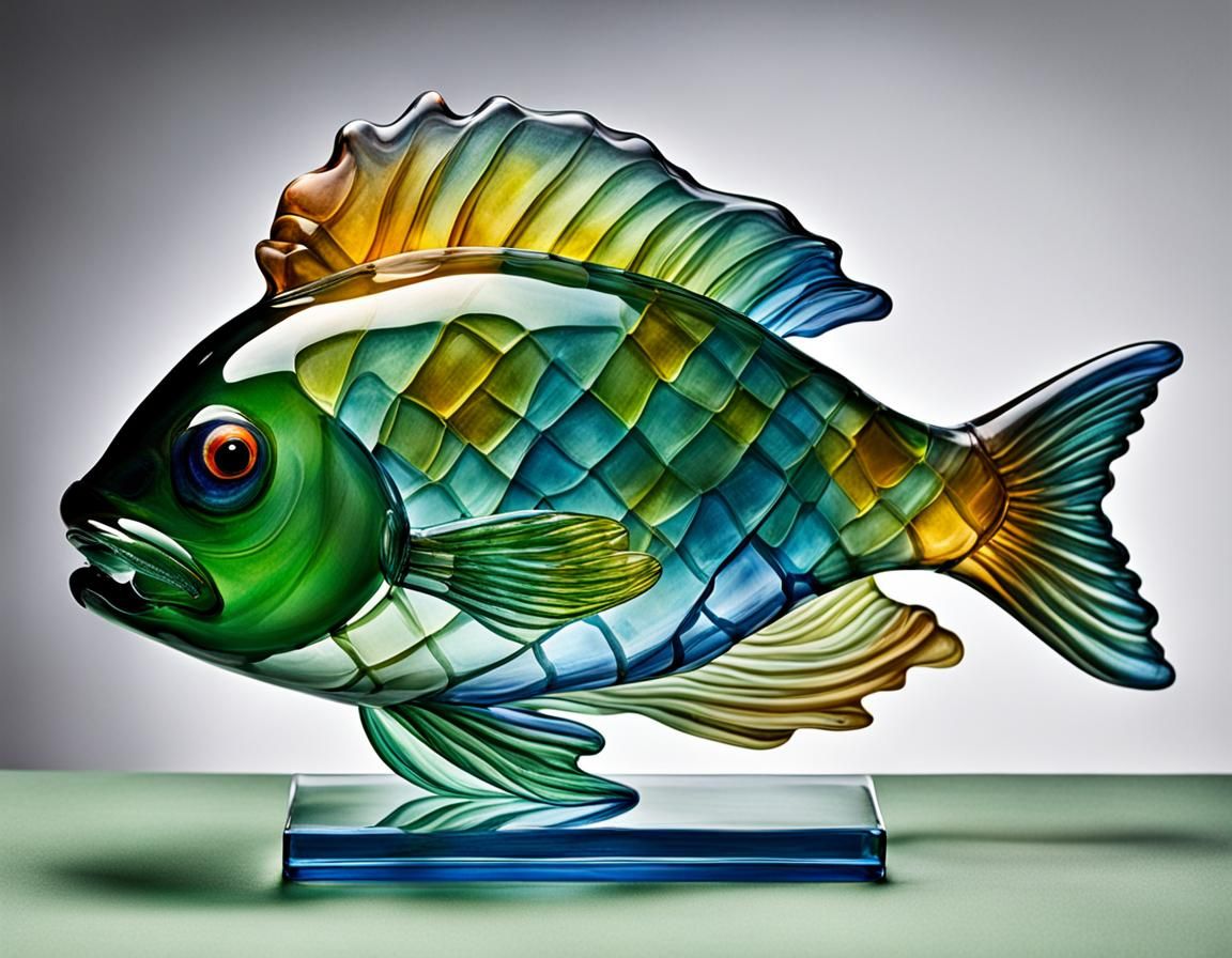 Glass Fish: A Delicate Aquatic Creation