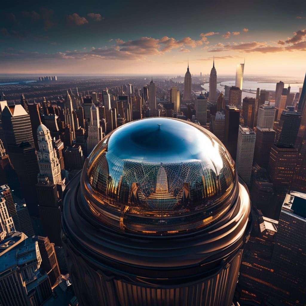 New York City Under Glass Dome: Photorealistic Capture