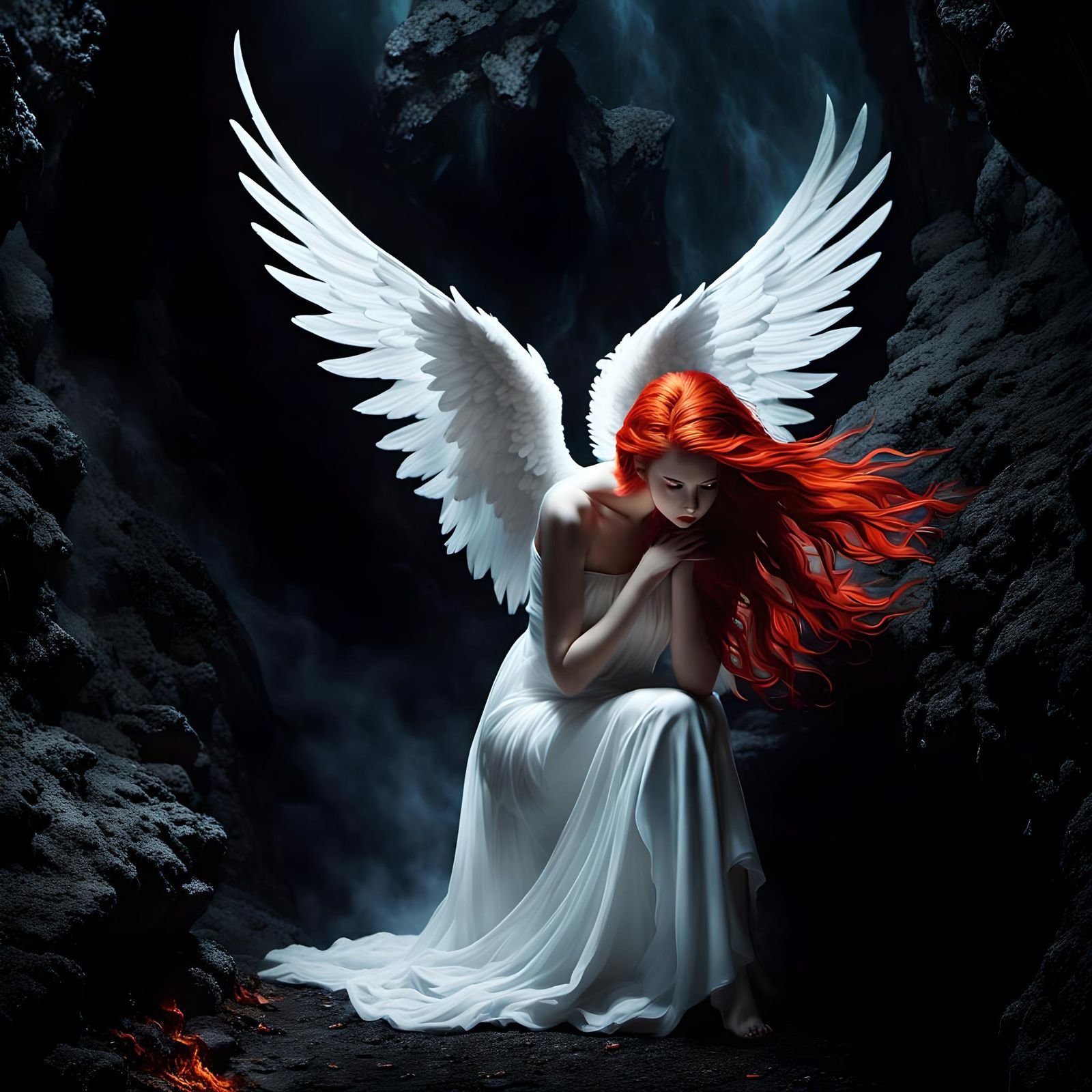 Radiant Angel Offers Solace in Hades