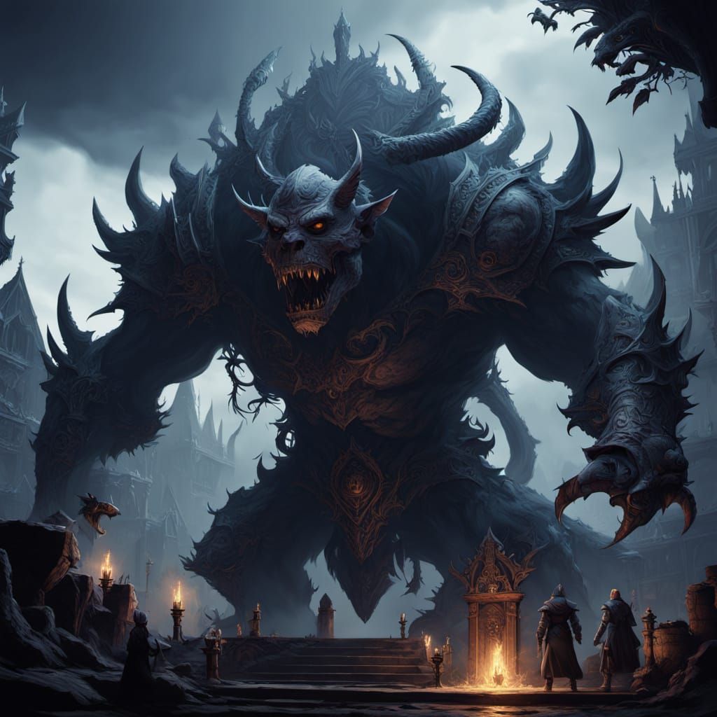 Dark Fantasy Realms: The Seven Deadly Sins Unleashed