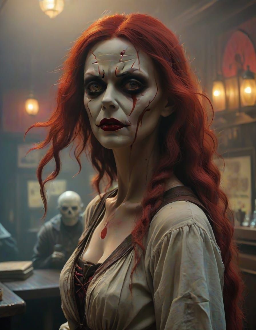 Monstrous Legends Unite in a Dark, Whimsical Pub