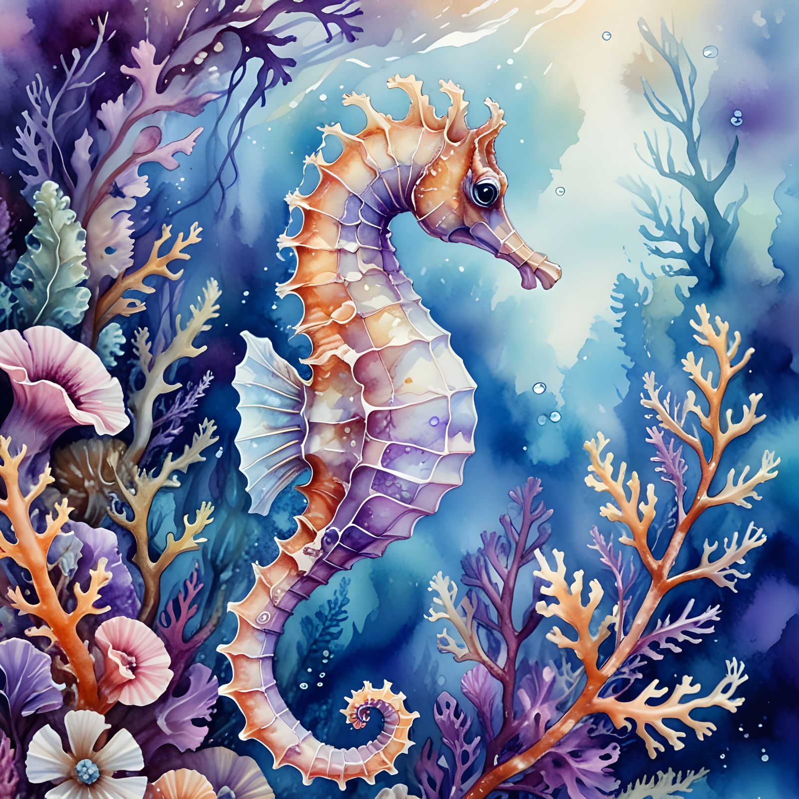 A Seahorse