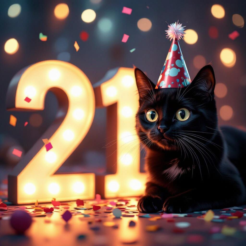 Black Cat's Surprise 21st Birthday Party