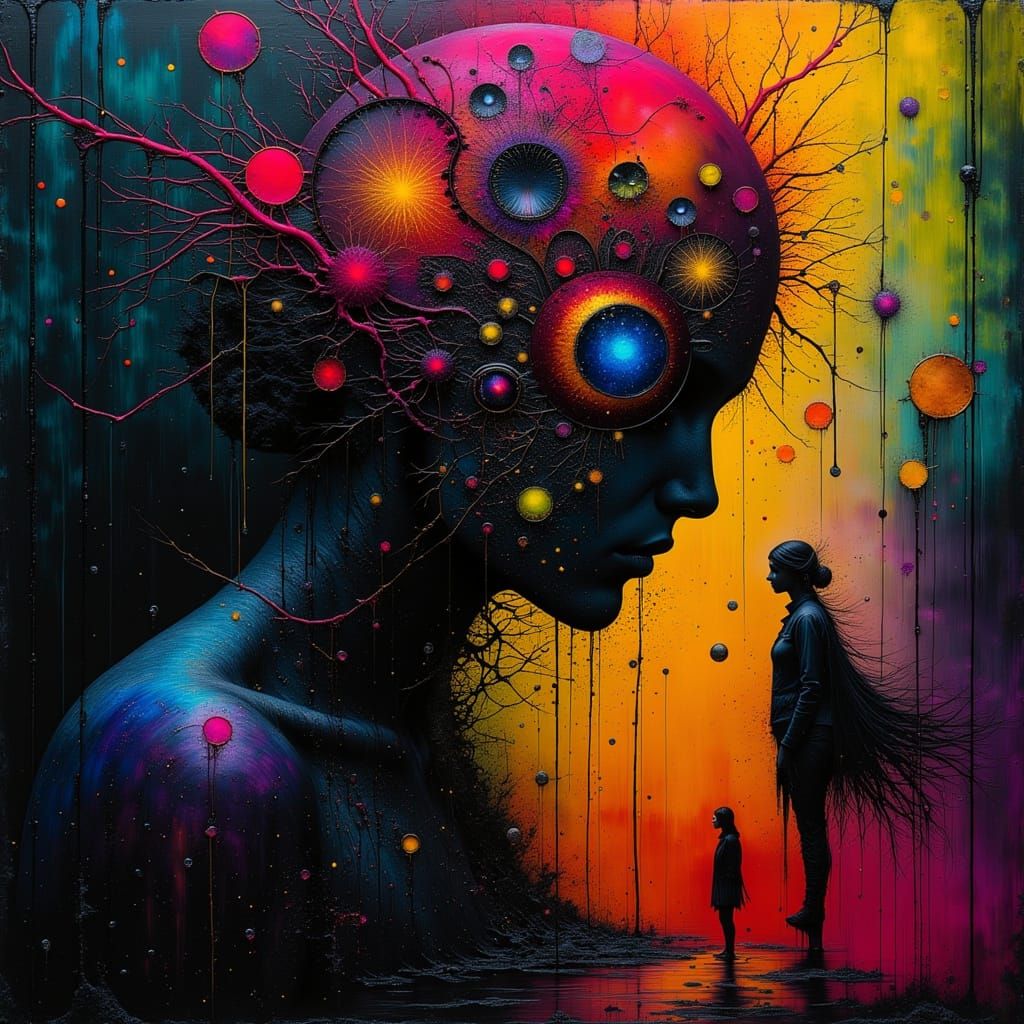 A Soul Torn Apart by Guilt in a Dystopian Dreamscape