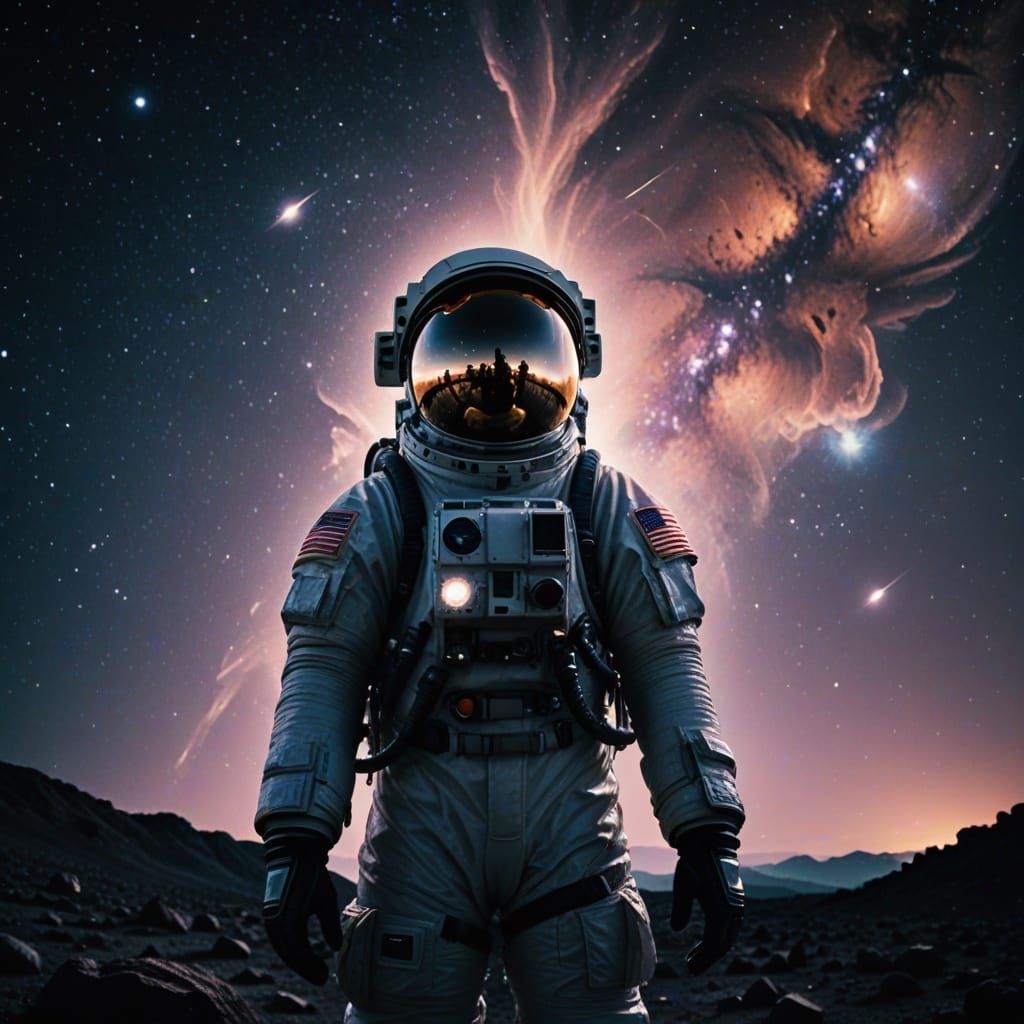 Orion's Sword double exposure