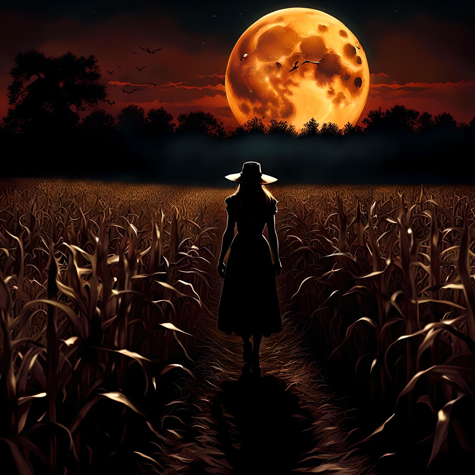 On the night of the harvest moon, the grim reapr stalked the...
