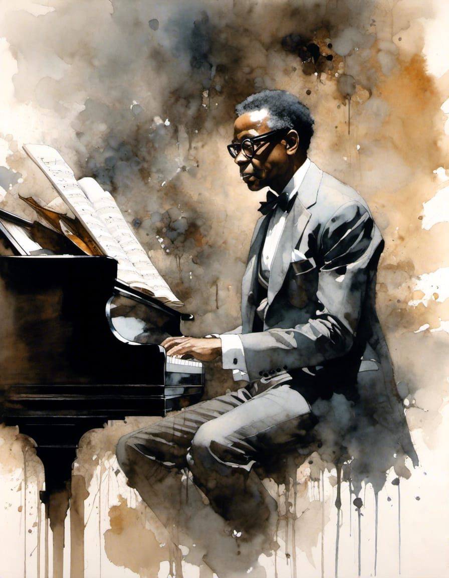 Jazz Legend: Herbert "Herbie" Hancock (1940) (Sketch Artist)