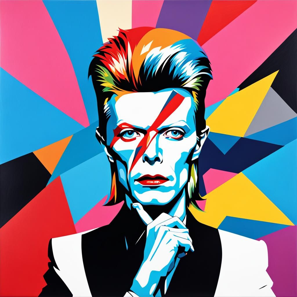 David Bowie, pop art