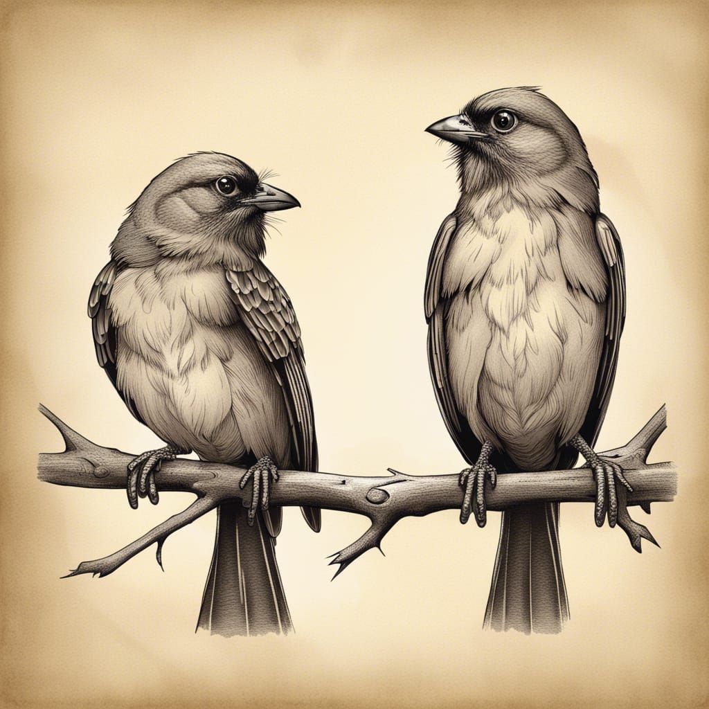 black and white ink drawn ✍️