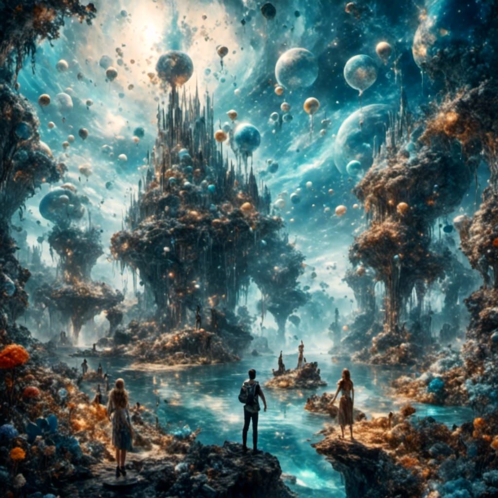 Futuristic Cyberpunk Visions of People