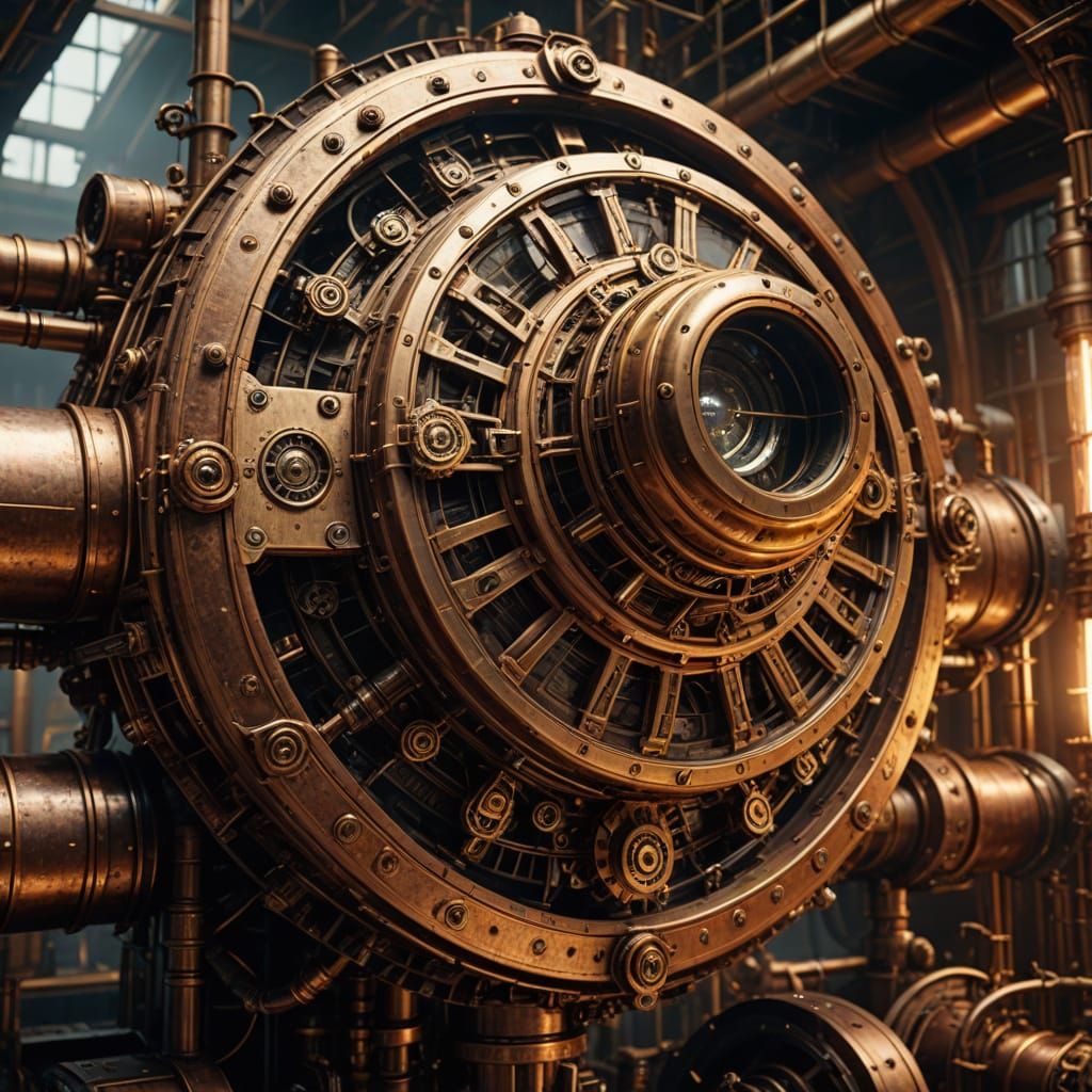 Steampunk Spaceship