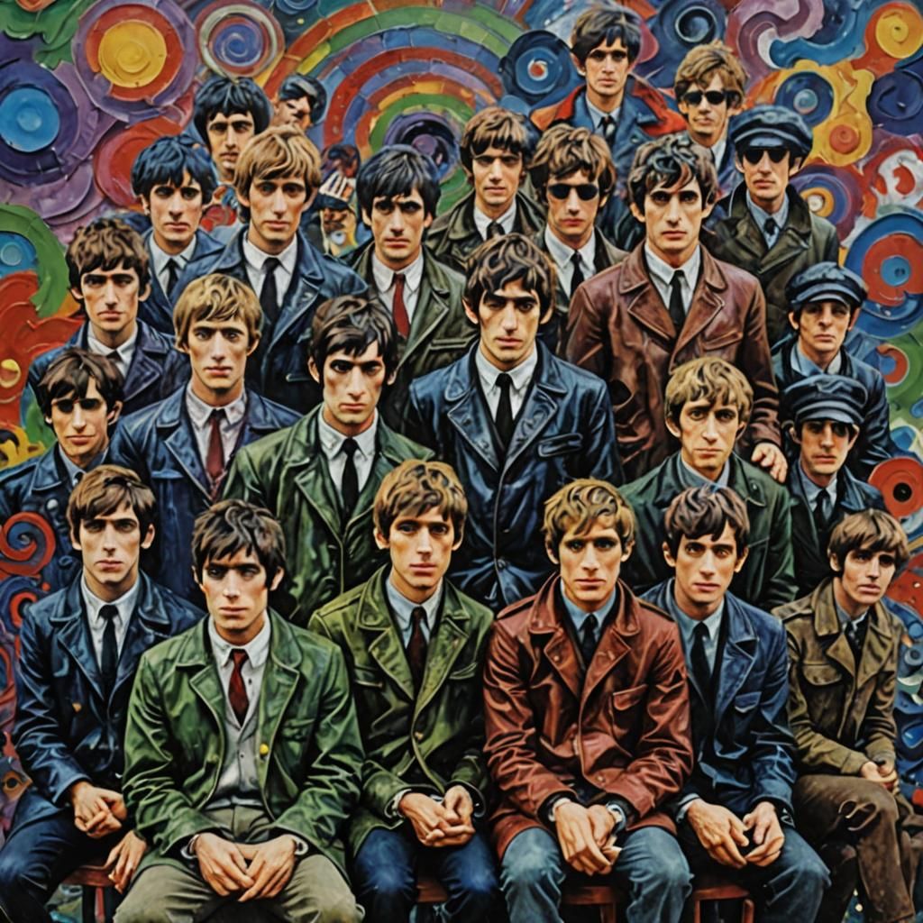 Psychedelic Impasto Album Cover Art