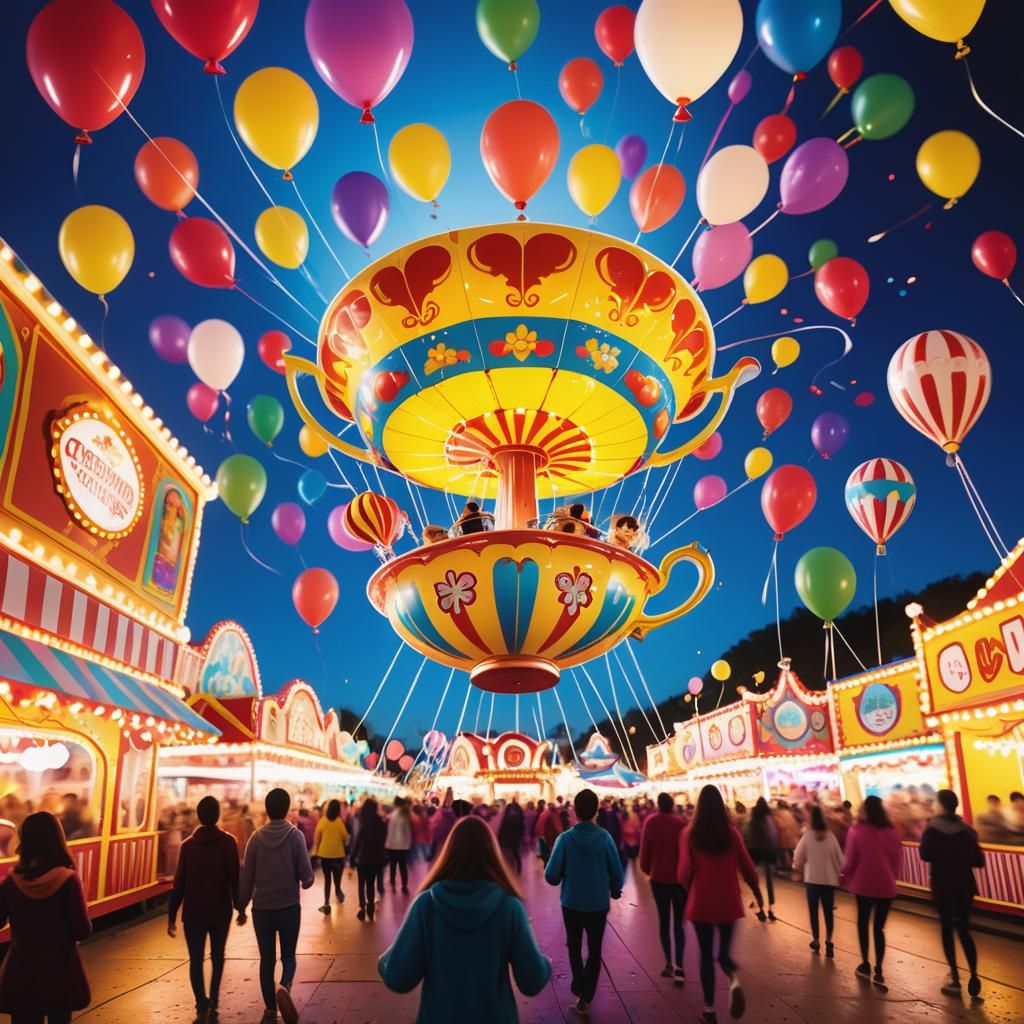 Carnival in a Teacup: A Whimsical Celebration