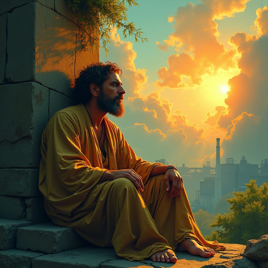 Serene Transformation: From Anguish to Peace