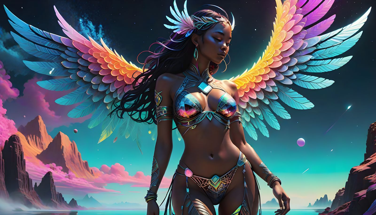 Angel Winged Warrior