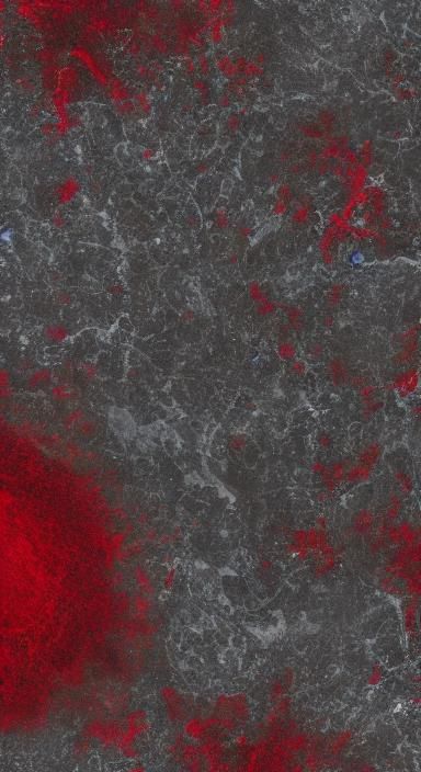 Cosmic Apocalypse in Vibrant Red