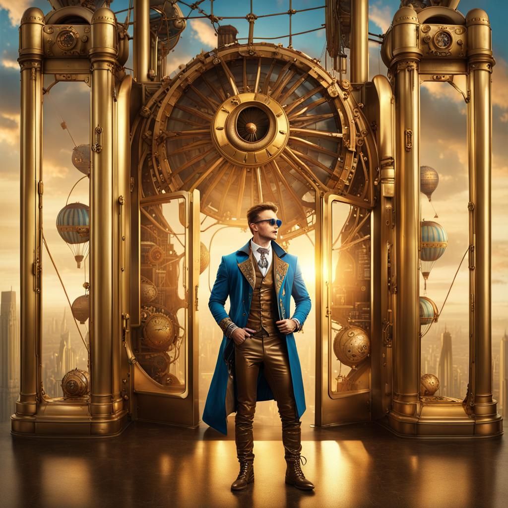 Steampunk penthouse tycoon