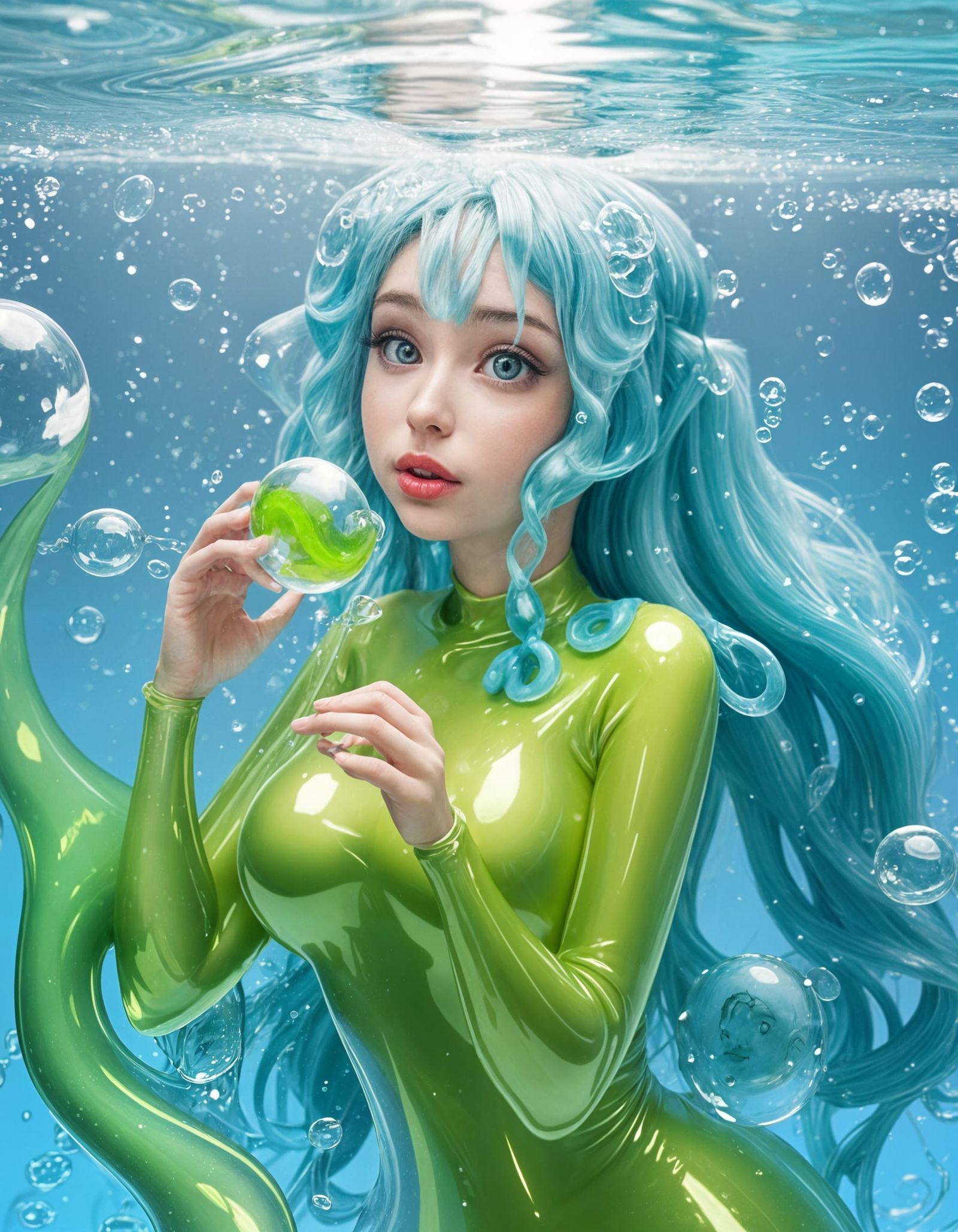 Liquid Bubble Princess