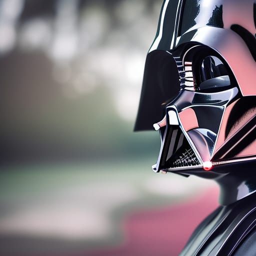 Darth Vader as a Girl: Professional Photography