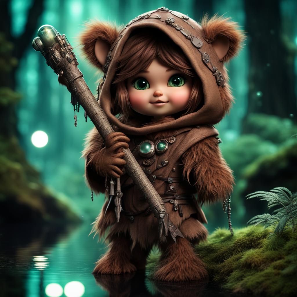 Cute Ewok Girl