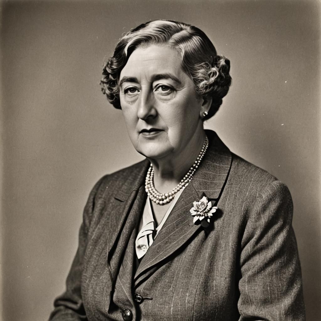 AI Recreation of Agatha Christie