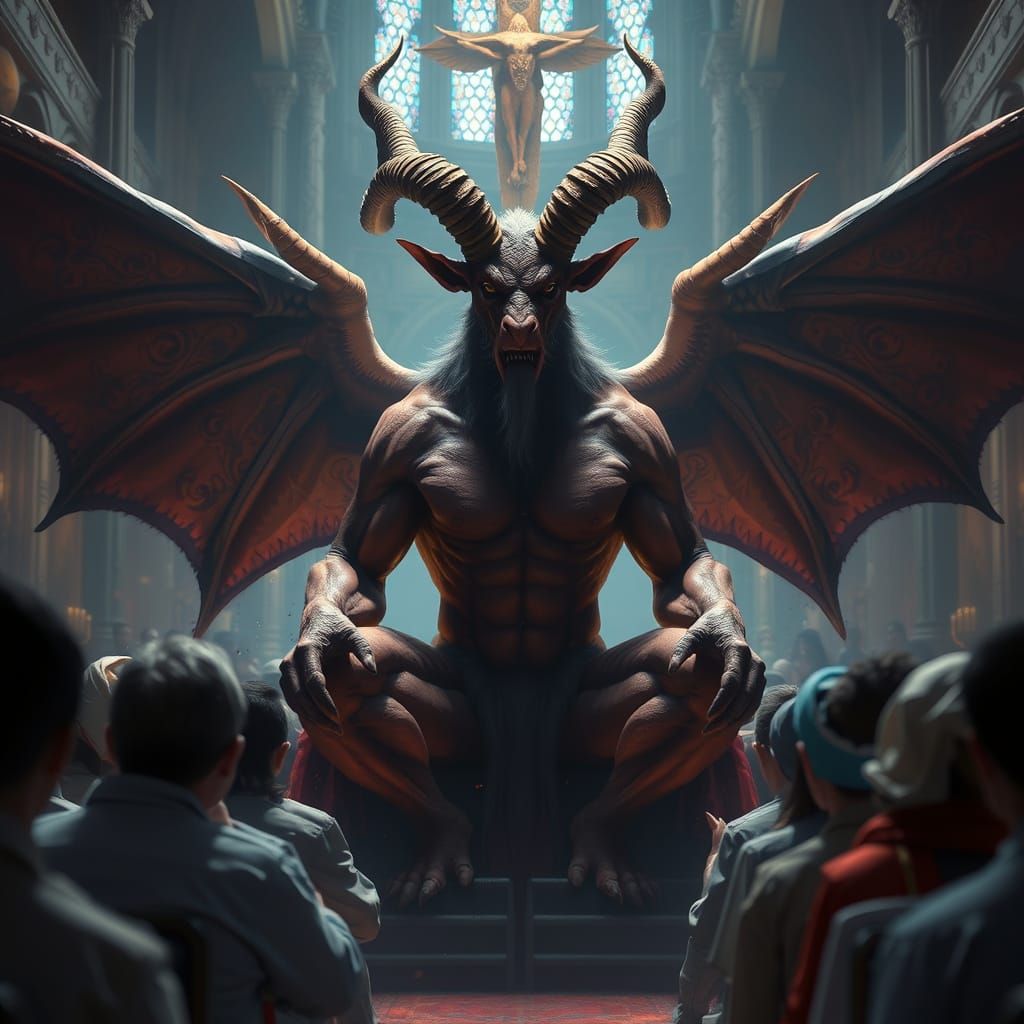 The demons are the worshippers