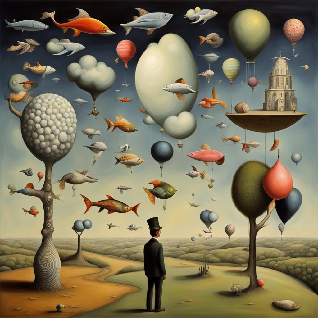 Fun and Surrealism AI Image