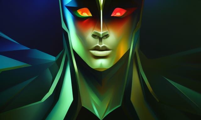 Brutish Male Concept Art in Pop Art Style