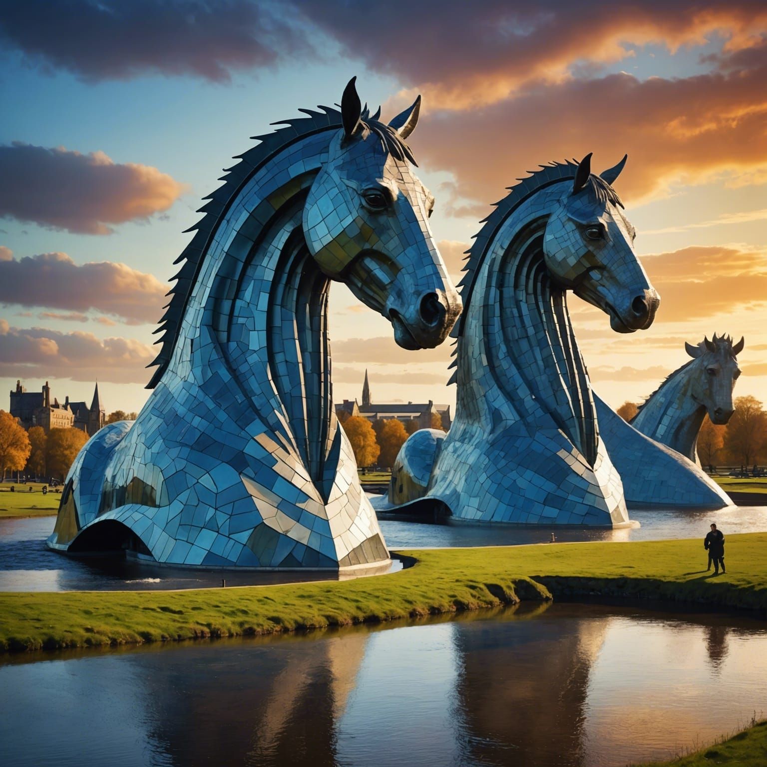 The Kelpies Falkirk Scotland
