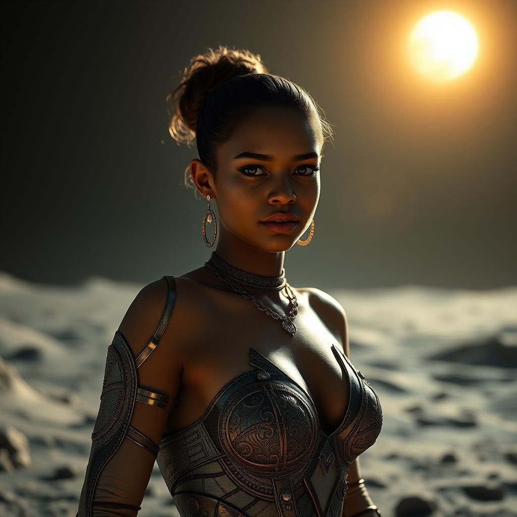 Titan Photo Shoot: Science Fiction Cinematic Masterpiece