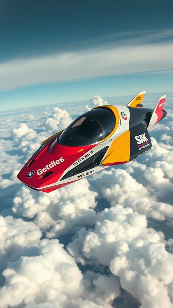 cyber tech sport hover-speeder