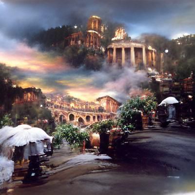 Detailed Reconstruction of Ancient Rome