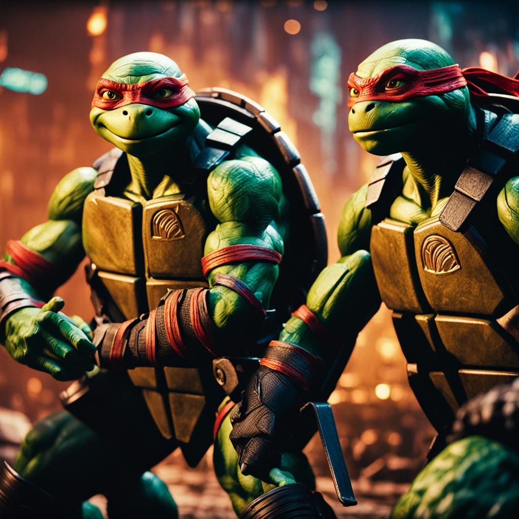 Teenage Mutant Ninja Turtles: Cinematic Film Still