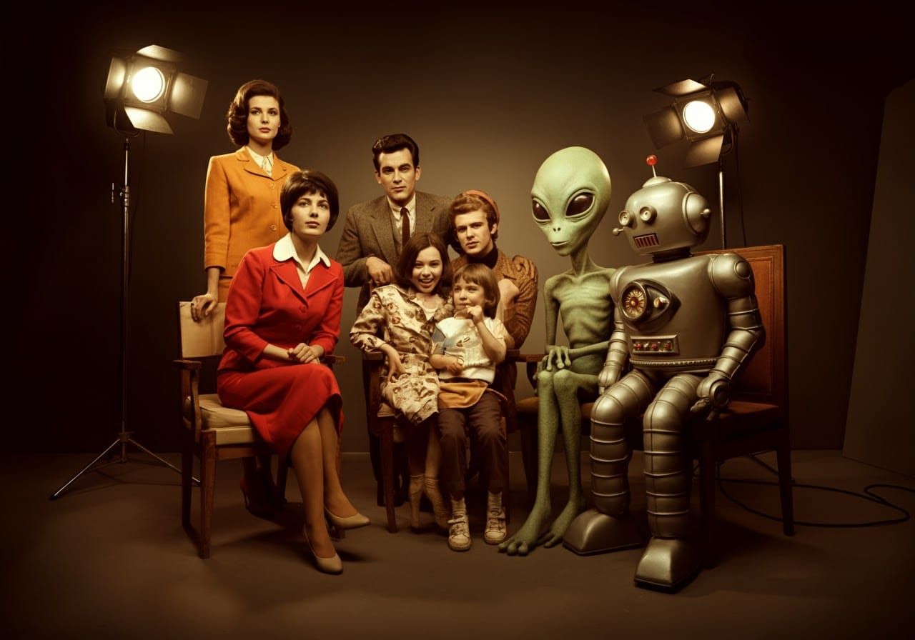 Awkward Family Photo: 1960s Sci Fi