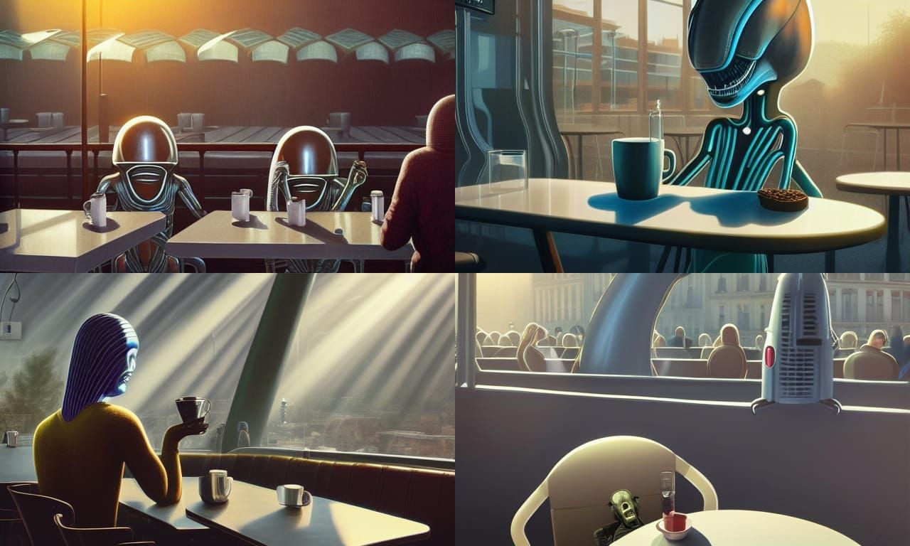 Alien living in Paris