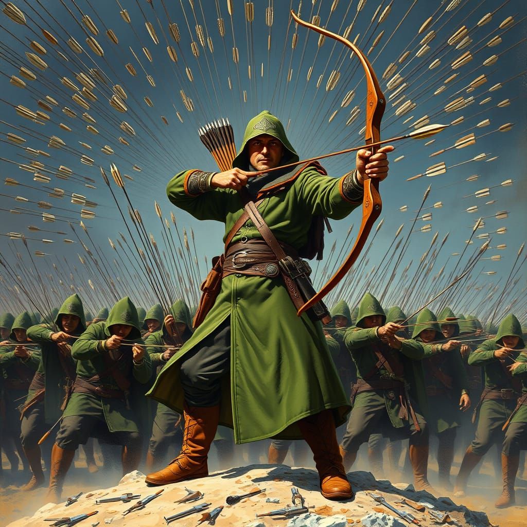 Master Archer Commands Assassin Army
