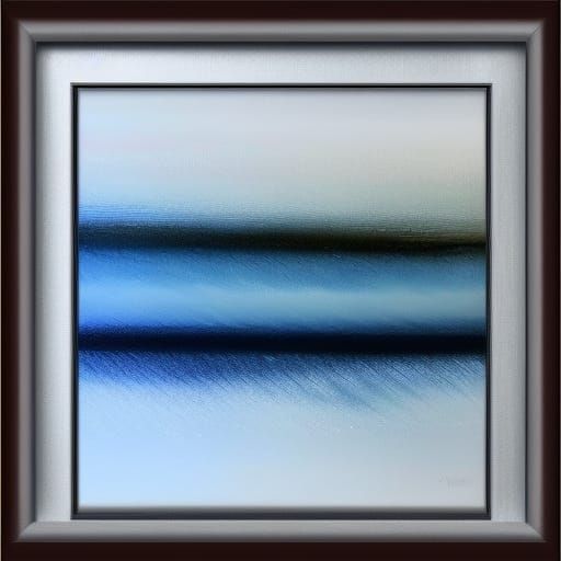 Dynamic Abstract Water Painting Art Form