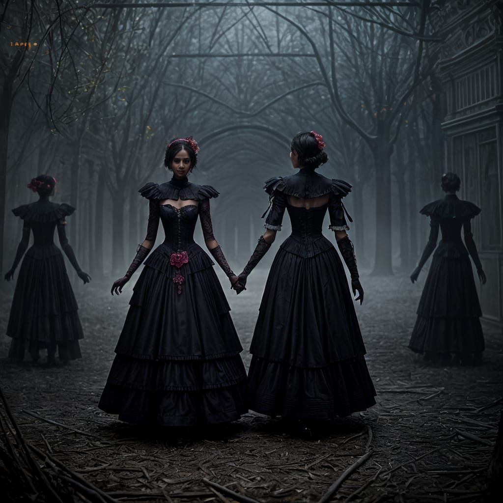 Smiling Paper Dolls in Colorful Clothing