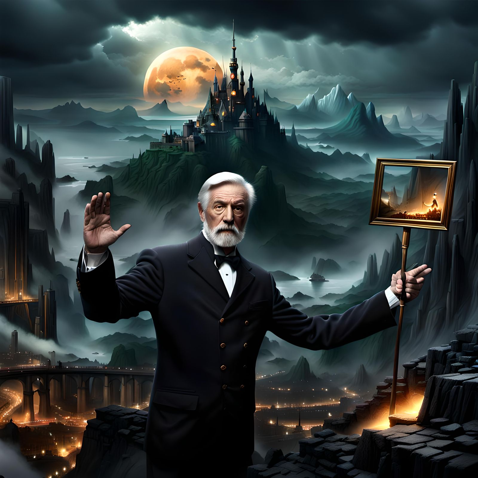 Dramatic Digital Matte Painting