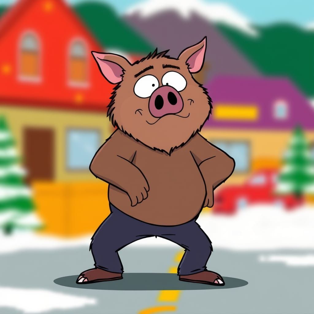South Park Man-Bear-Pig