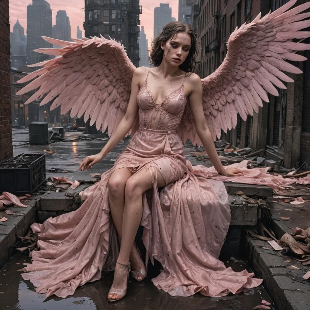 Angel In Pale Pink