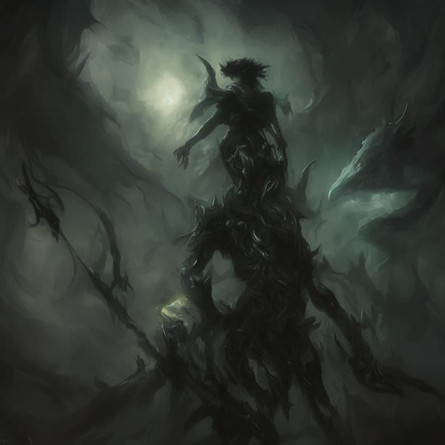 Dark Fantasy Masterpiece in Deep Color