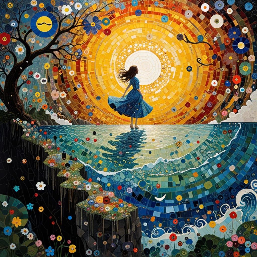 Man Navigates Sea of Doubts in Serene Quest