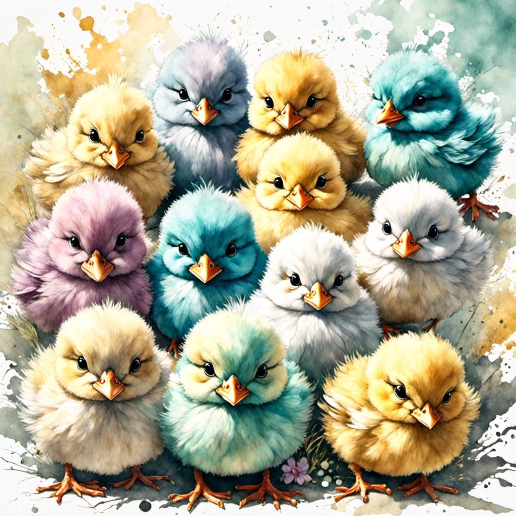 Easter chicks