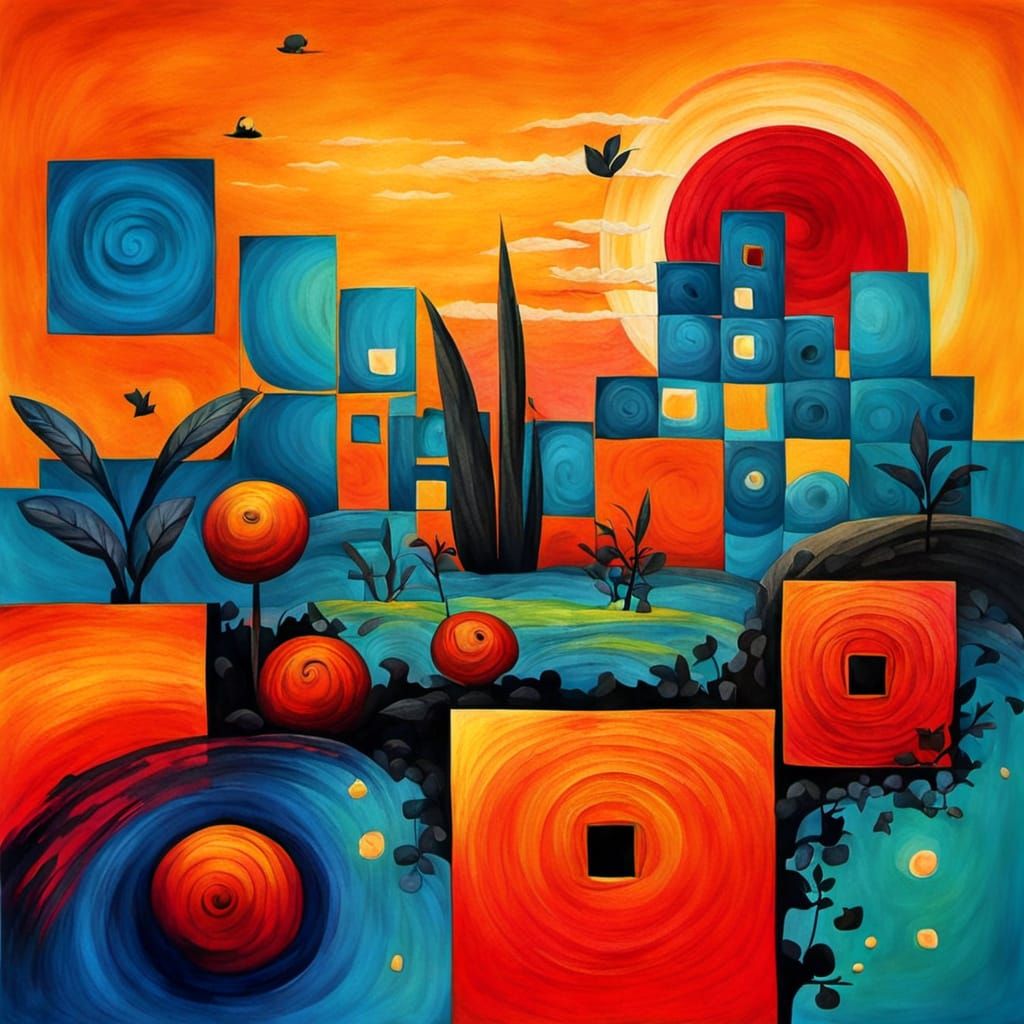 Bold and Surprising Squares in Artistic Expression